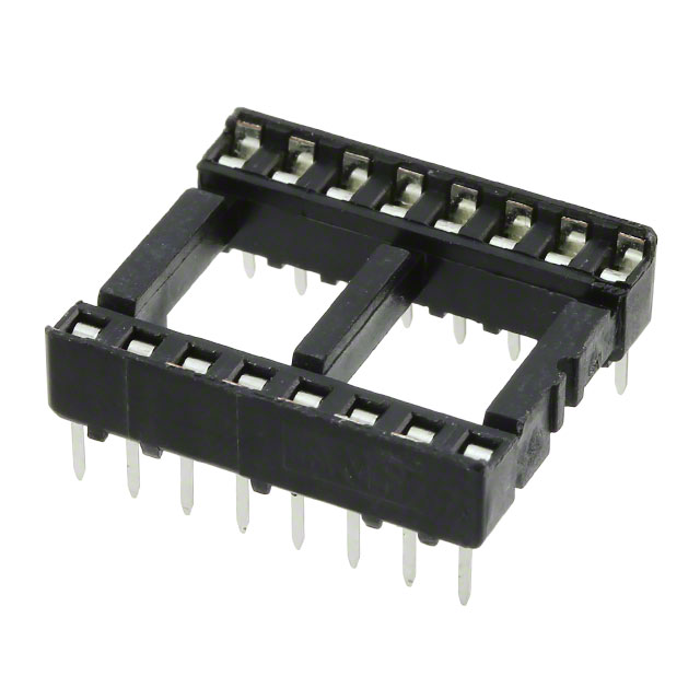 CONN IC DIP SOCKET 16POS TIN