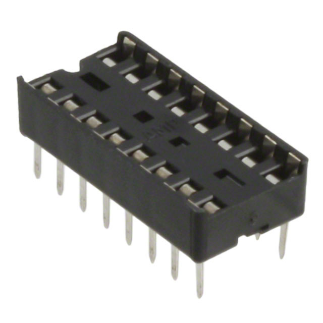 CONN IC DIP SOCKET 16POS GOLD