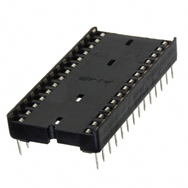 CONN IC DIP SOCKET 28POS GOLD