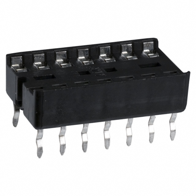 CONN IC DIP SOCKET 14POS TIN