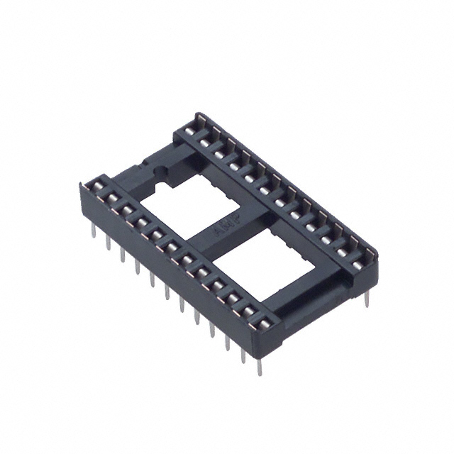 CONN IC DIP SOCKET 24POS GOLD