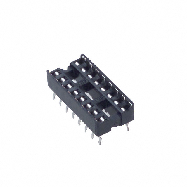 CONN IC DIP SOCKET 16POS TIN