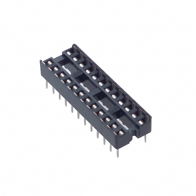 CONN IC DIP SOCKET 24POS GOLD