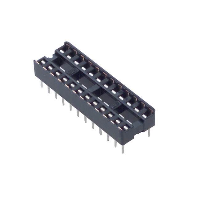 CONN IC DIP SOCKET 24POS GOLD