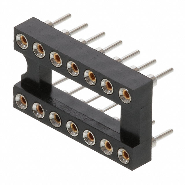 CONN IC DIP SOCKET 14POS GOLD