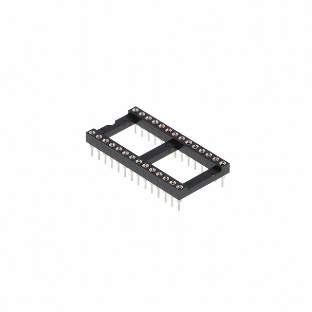 CONN IC DIP SOCKET 28POS GOLD