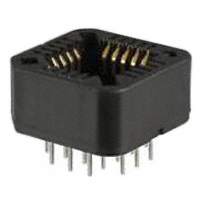 CONN SOCKET PLCC 44POS GOLD