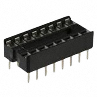 CONN IC DIP SOCKET 16POS TIN