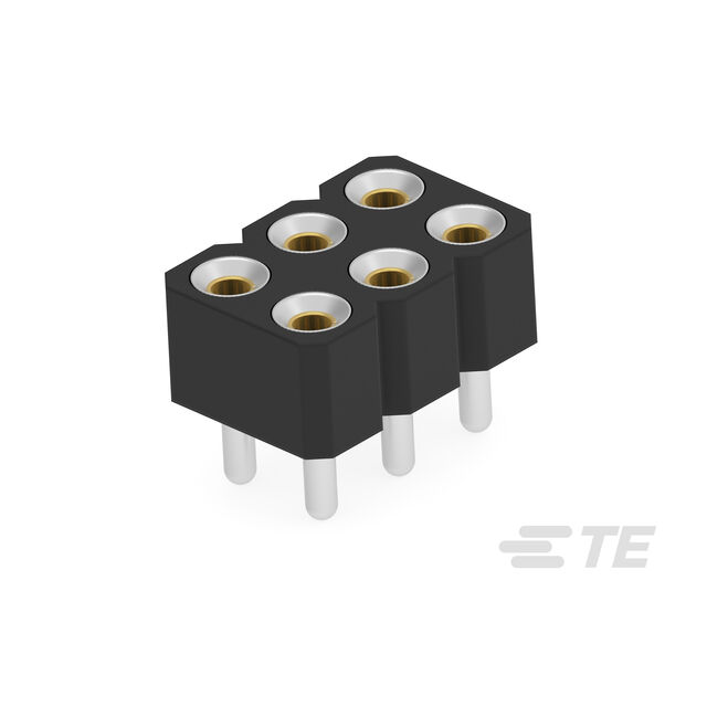 SIP DUAL ROW SKT 03POS  AU FLASH