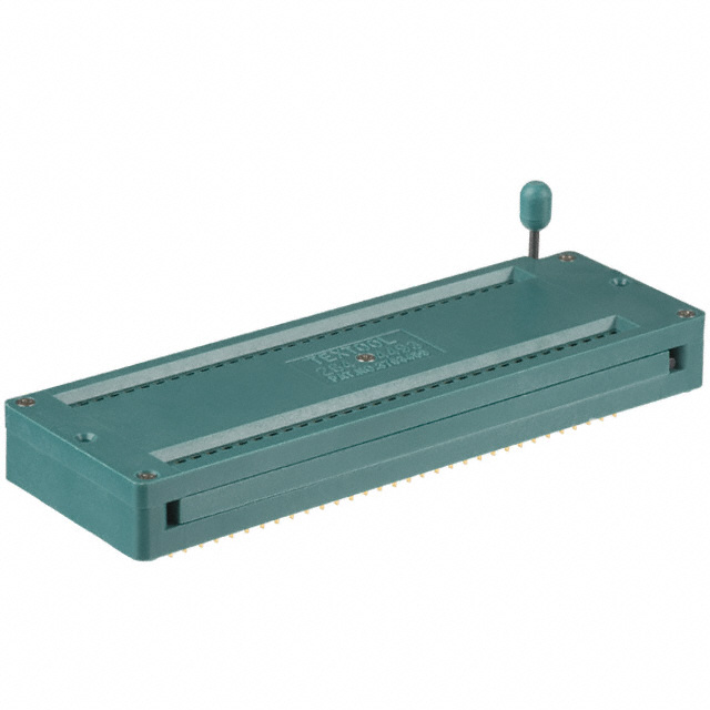 CONN IC DIP SOCKET ZIF 64POS GLD