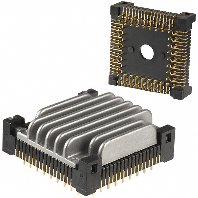 CONN SOCKET CLCC 68POS GOLD