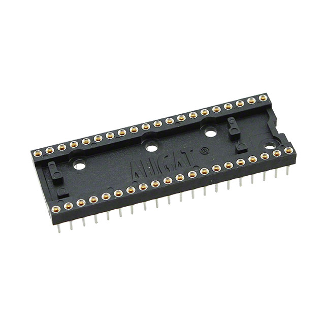 CONN IC DIP SOCKET 40POS GOLD