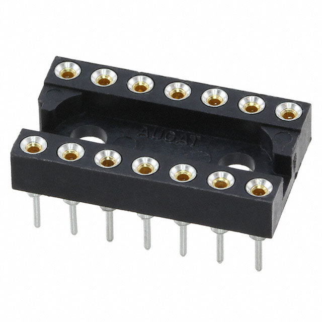 CONN IC DIP SOCKET 14POS GOLD