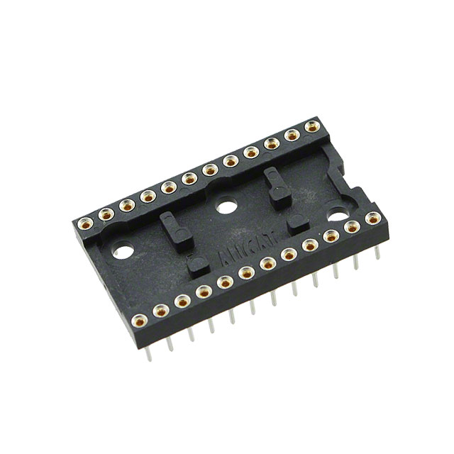 CONN IC DIP SOCKET 24POS GOLD