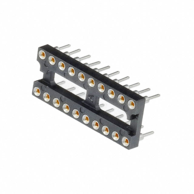 CONN IC DIP SOCKET 20POS GOLD