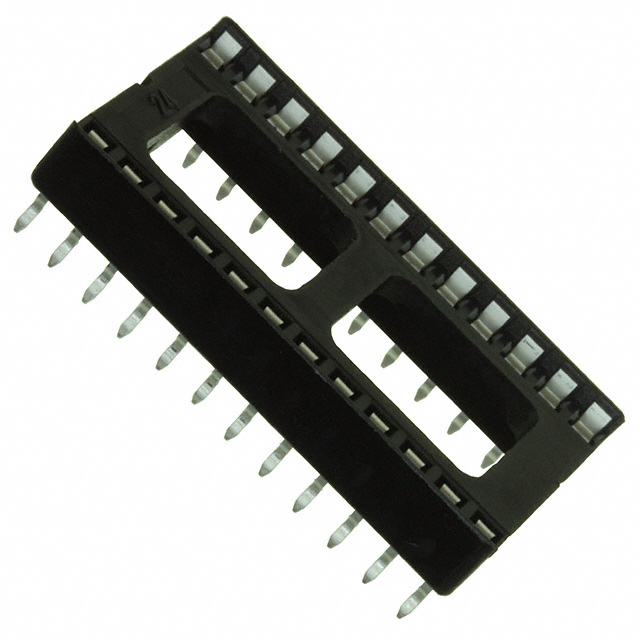 CONN IC DIP SOCKET 24POS TIN