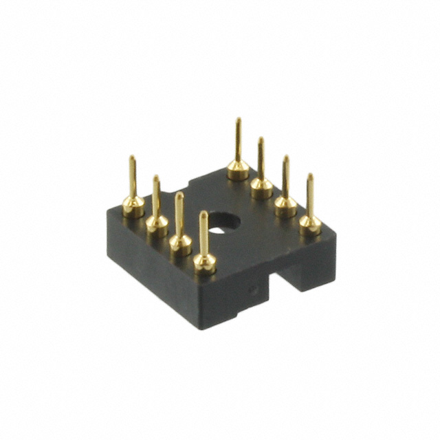 CONN IC DIP SOCKET 8POS GOLD