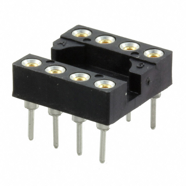 CONN IC DIP SOCKET 8POS GOLD