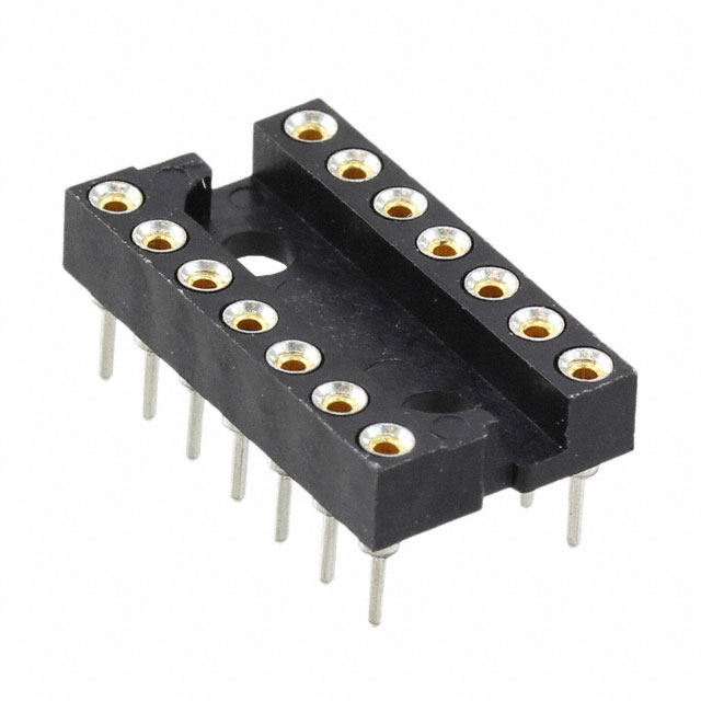 CONN IC DIP SOCKET 14POS GOLD