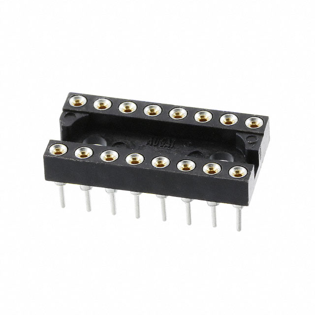 CONN IC DIP SOCKET 16POS GOLD