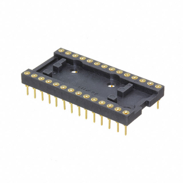 CONN IC DIP SOCKET 28POS GOLD
