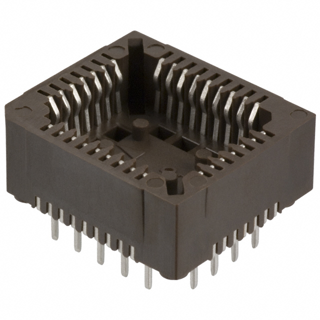 CONN SOCKET PLCC 32POS TIN-LEAD
