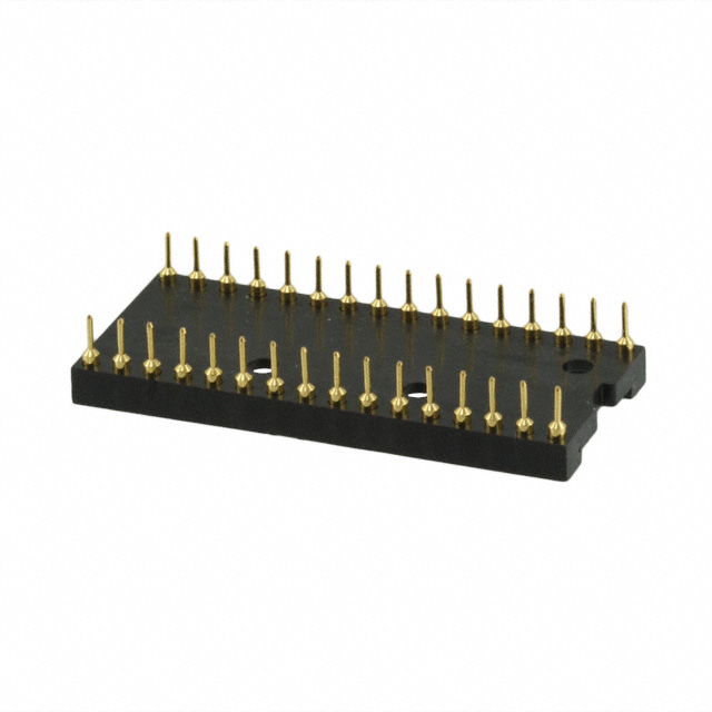 CONN IC DIP SOCKET 32POS GOLD
