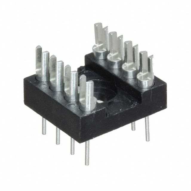 CONN IC DIP SOCKET 8POS GOLD