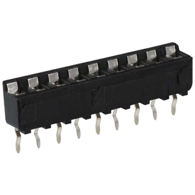 CONN SOCKET SIP 9POS TIN