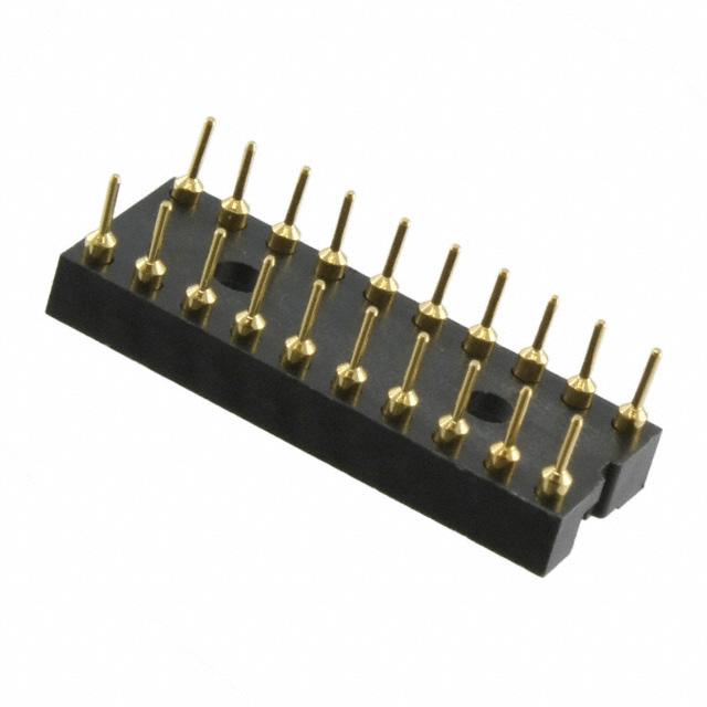 CONN IC DIP SOCKET 20POS GOLD