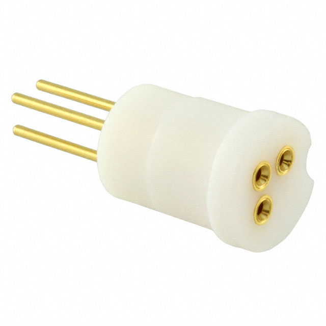 CONN TRANSIST TO-5 3POS GOLD
