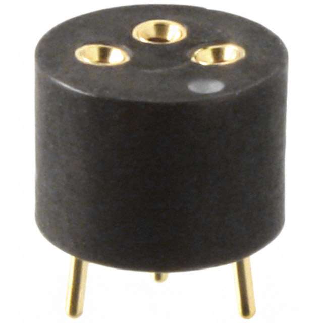 CONN TRANSIST TO-5 3POS GOLD