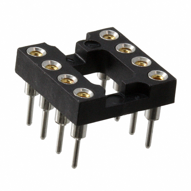 CONN IC DIP SOCKET 8POS GOLD
