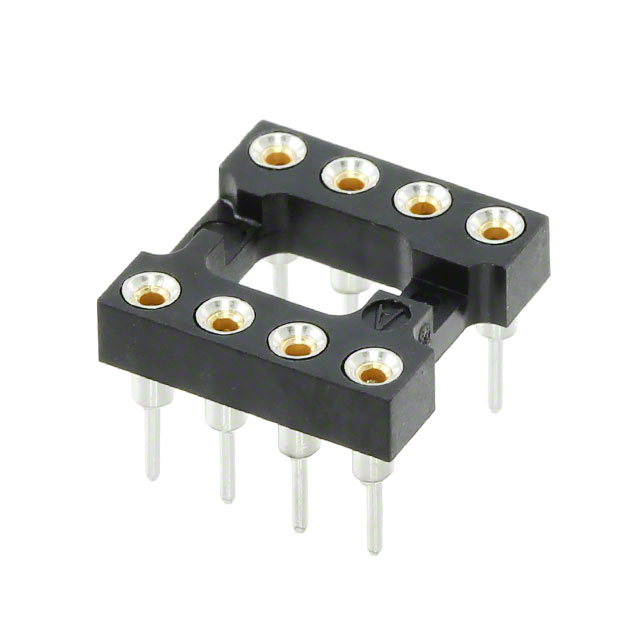 CONN IC DIP SOCKET 8POS GOLD