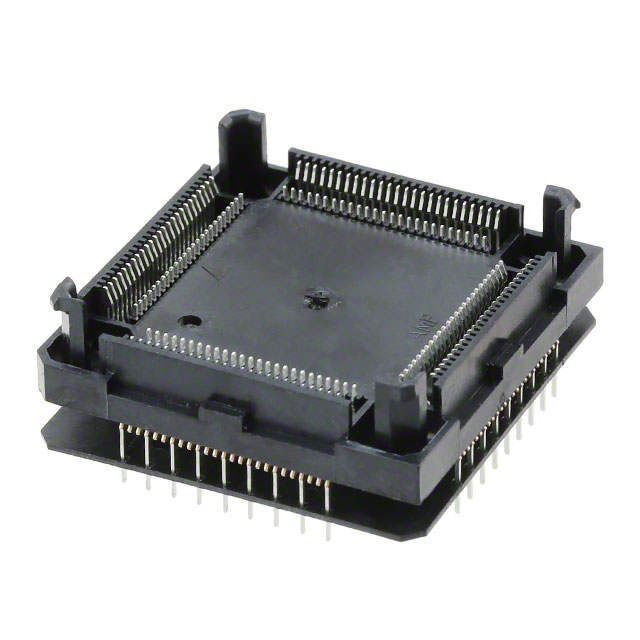 CONN SOCKET PQFP 100POS TIN-LEAD