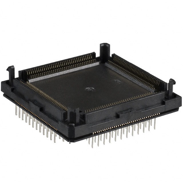 CONN SOCKET PQFP 144POS TIN-LEAD