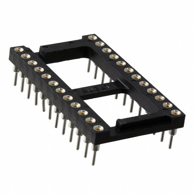 CONN IC DIP SOCKET 24POS GOLD