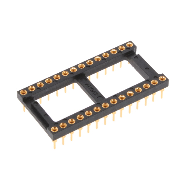 CONN IC DIP SOCKET 28POS GOLD