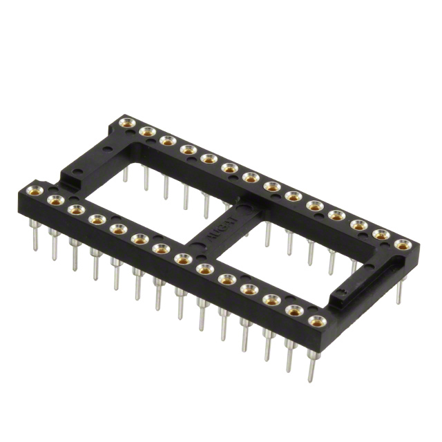 CONN IC DIP SOCKET 28POS GOLD