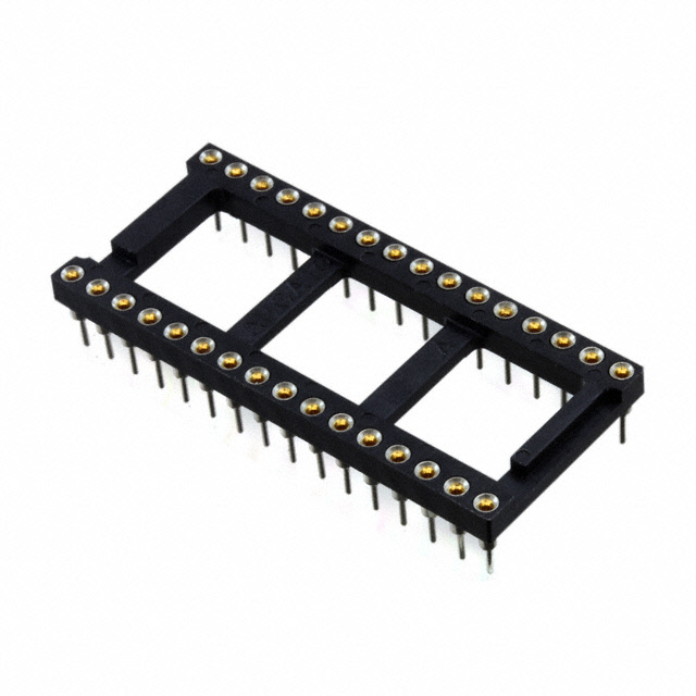 CONN IC DIP SOCKET 32POS GOLD