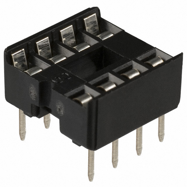 CONN IC DIP SOCKET 8POS TIN