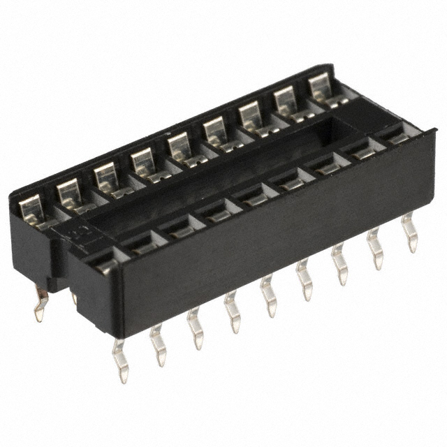 CONN IC DIP SOCKET 18POS TIN