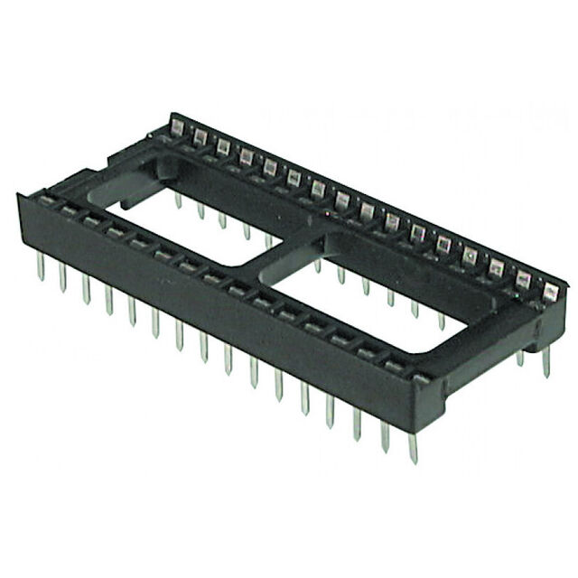 CONN IC DIP SOCKET 28POS TIN