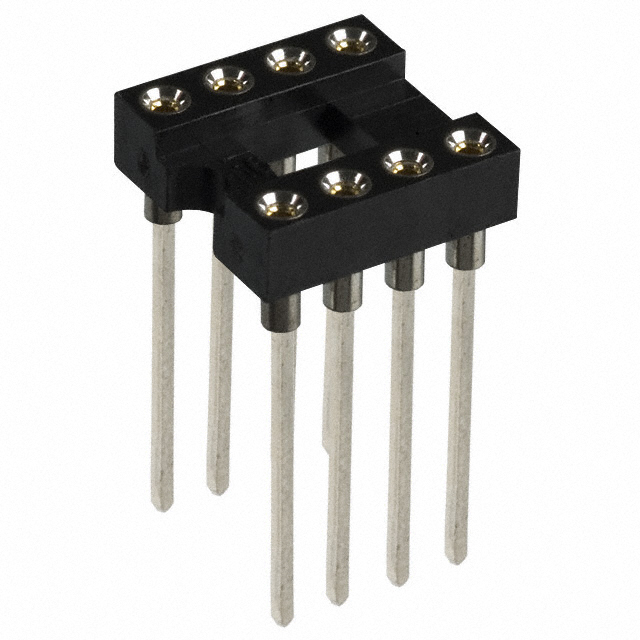 CONN IC DIP SOCKET 8POS GOLD