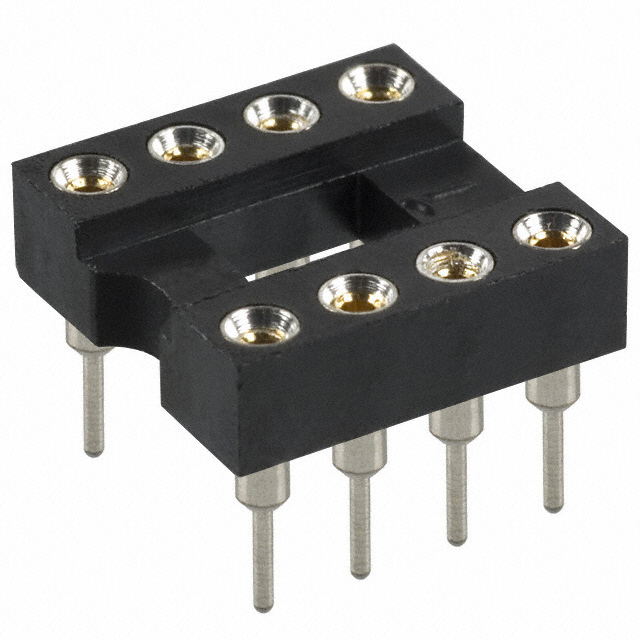 CONN IC DIP SOCKET 8POS TIN