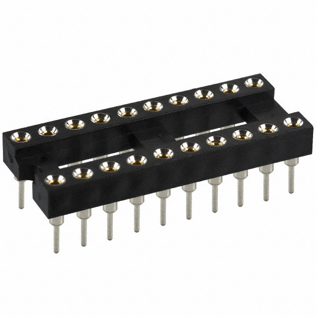 CONN IC DIP SOCKET 20POS GOLD