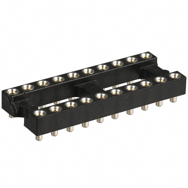 CONN IC DIP SOCKET 20POS GOLD