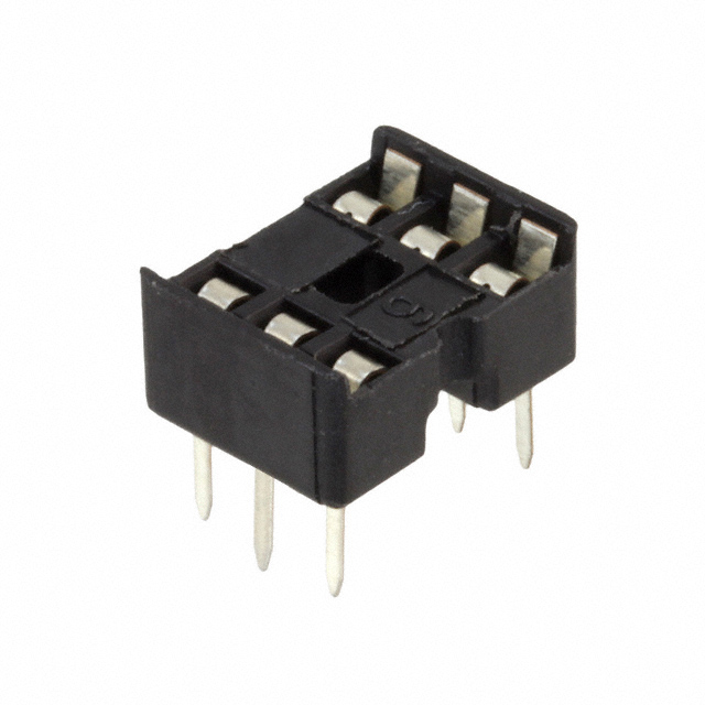 CONN IC DIP SOCKET 6POS TIN