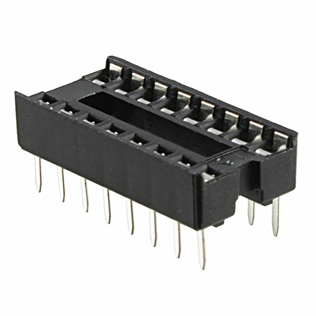 CONN IC DIP SOCKET 16POS TIN