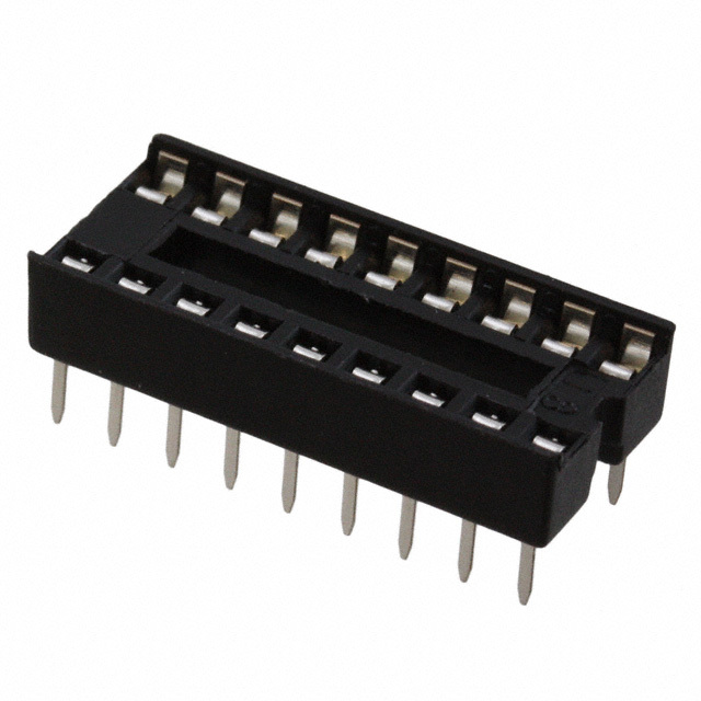 CONN IC DIP SOCKET 18POS TIN